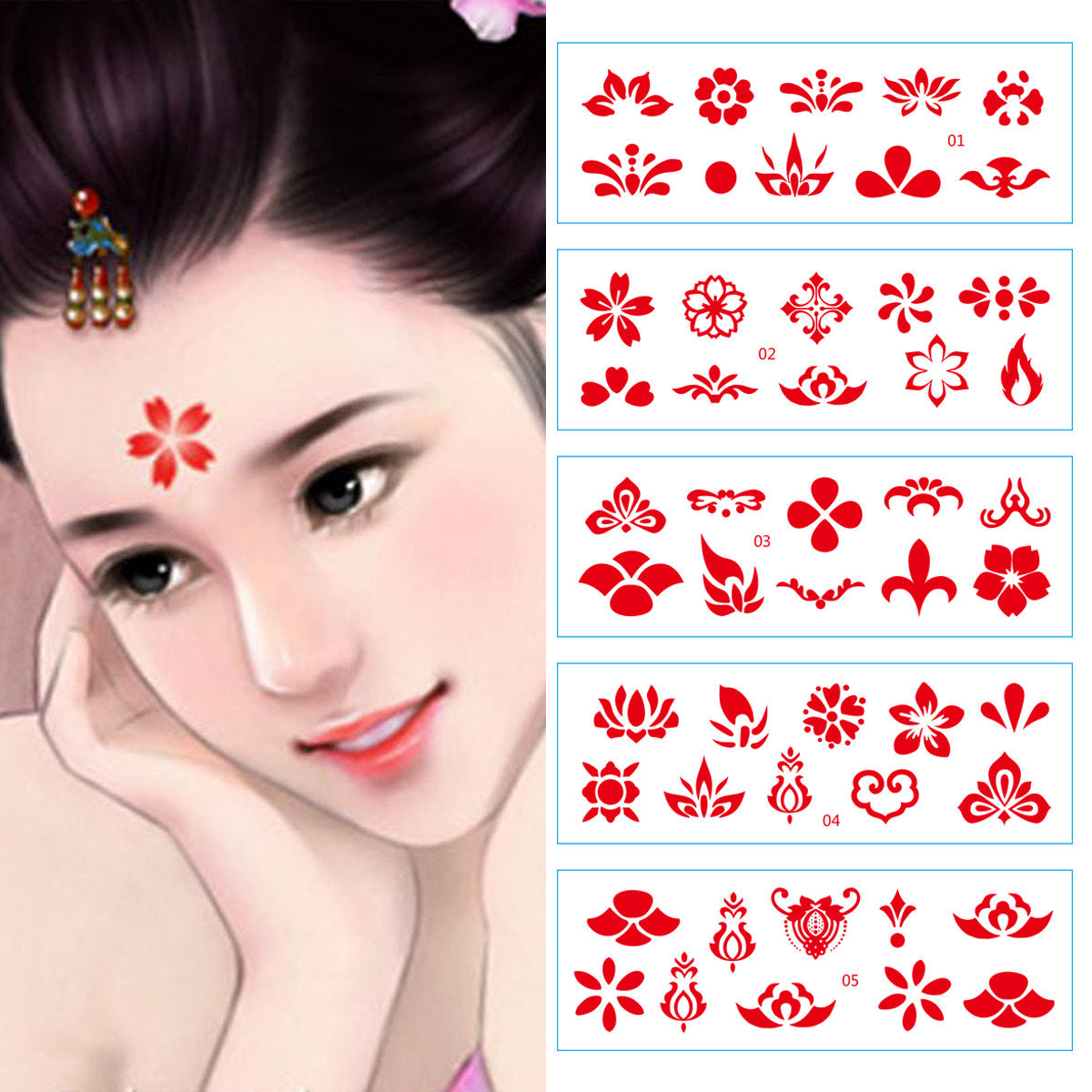 絨面蝴蝶結復古髮夾－細節特寫67｜https://igowo.tw/