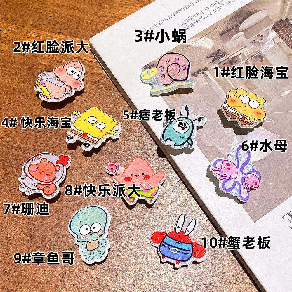 繽紛卡通髮夾－細節特寫4｜https://igowo.tw/