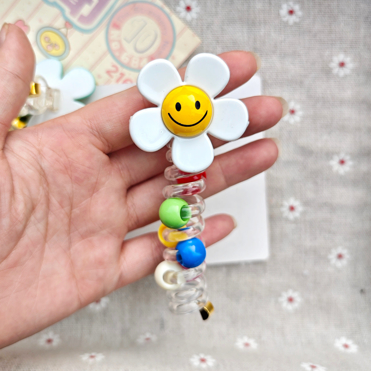 彈力繩太陽花髮圈