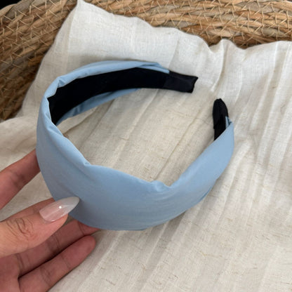 寬版簡約髮箍－細節特寫4｜https://igowo.tw/