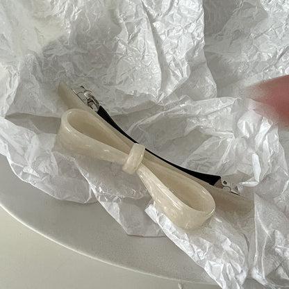 醋酸板材蝴蝶結髮夾