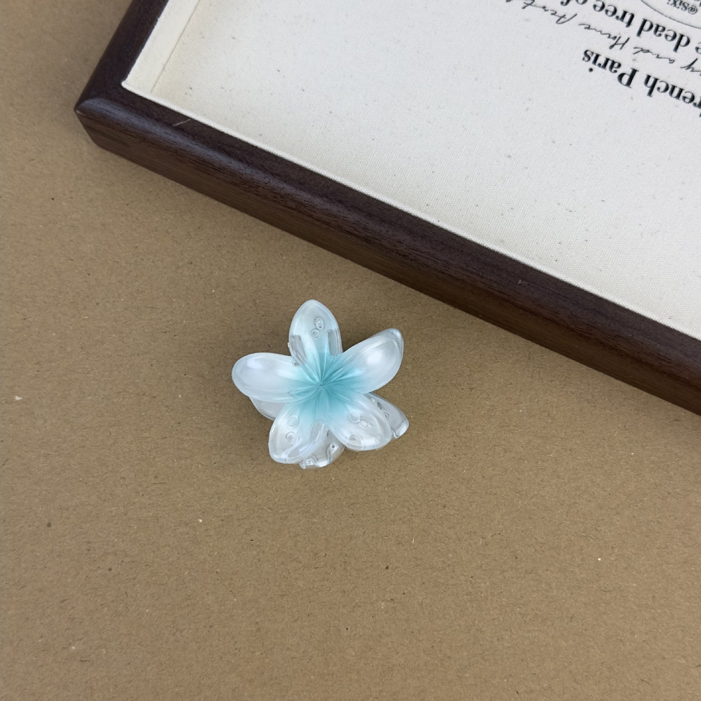 漸層花朵髮夾