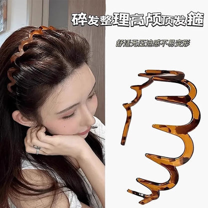波浪簡約髮箍－商品主圖｜https://igowo.tw/