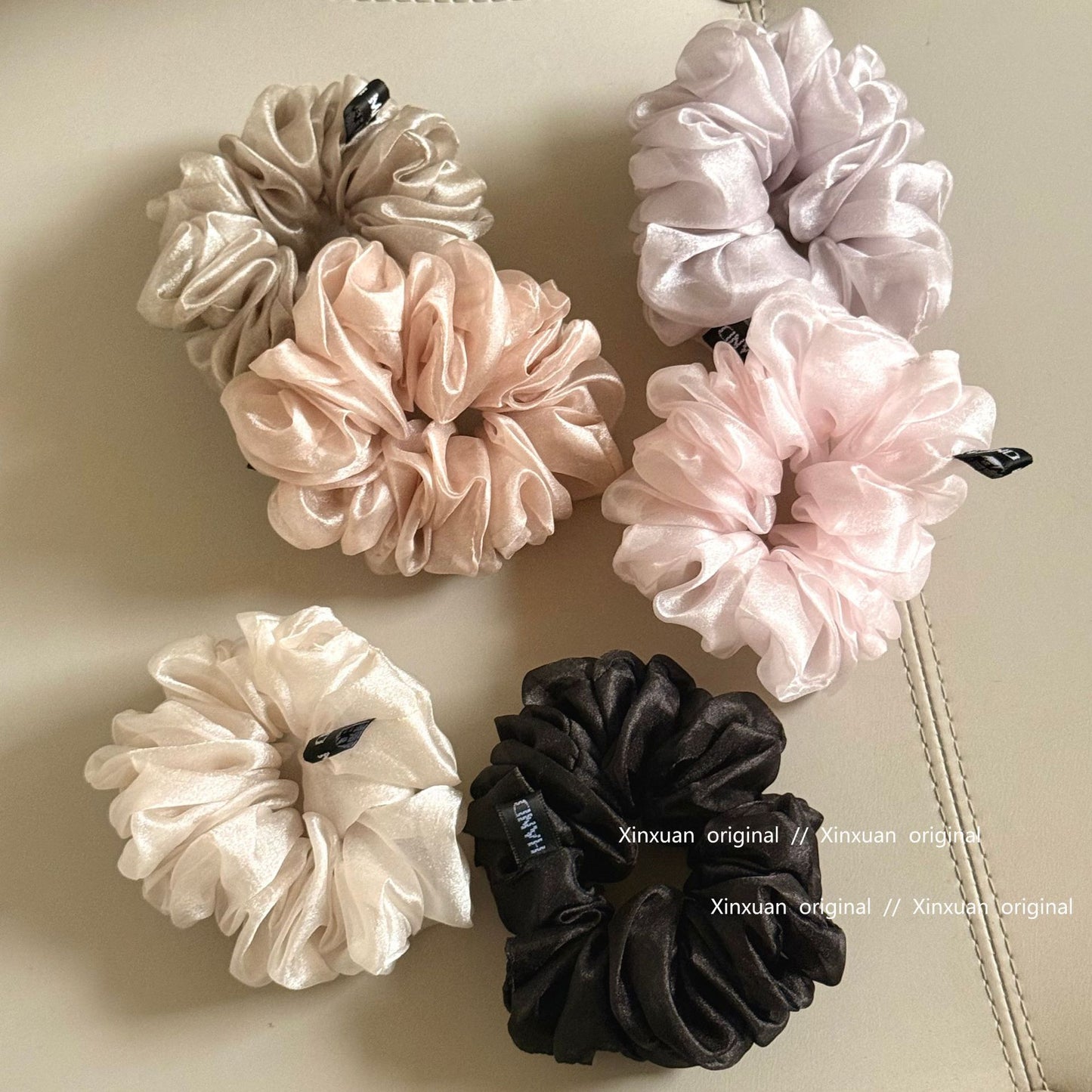 網紗大腸圈髮圈－商品主圖｜https://igowo.tw/