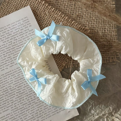 黑色蝴蝶結簡約髮圈
