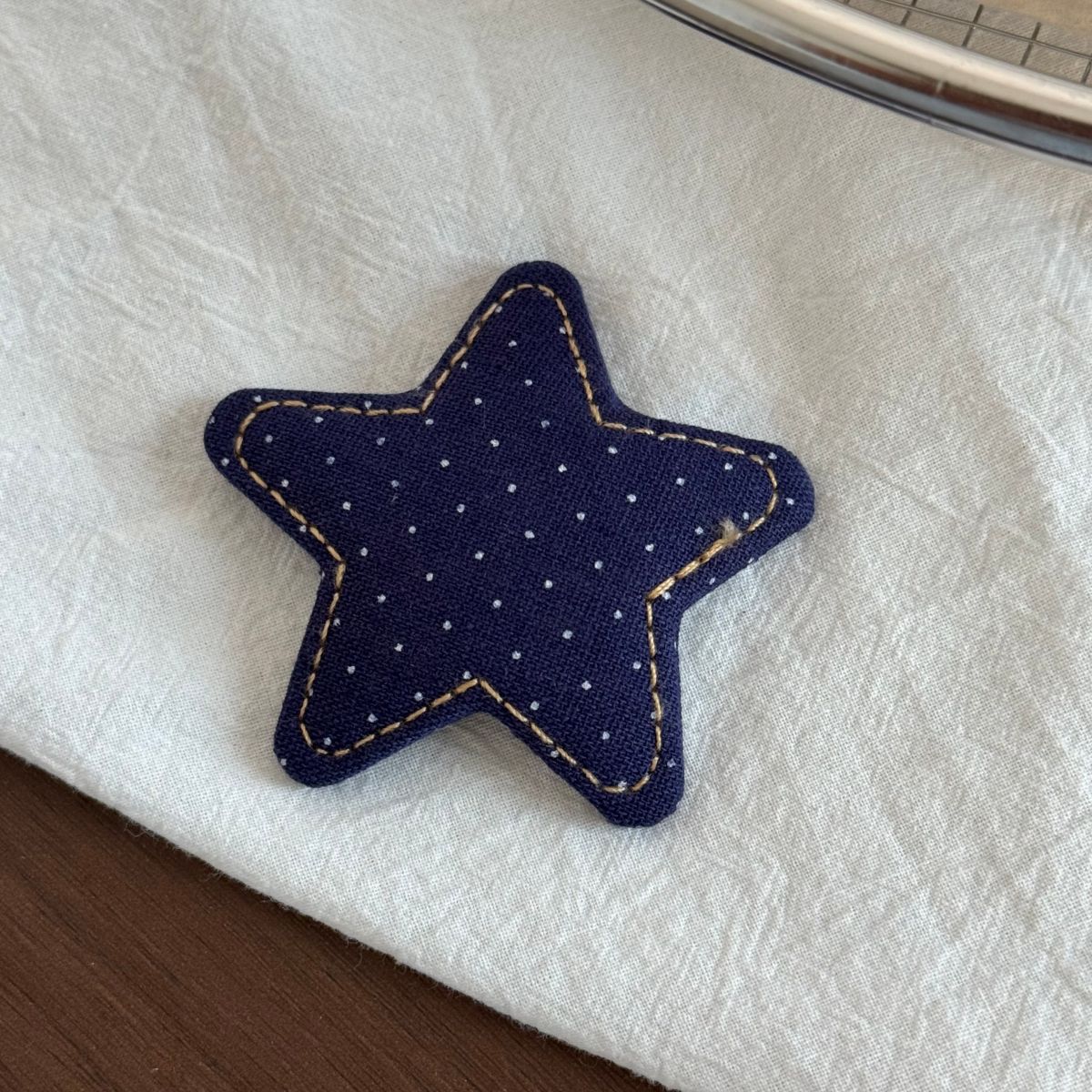 星星簡約髮夾