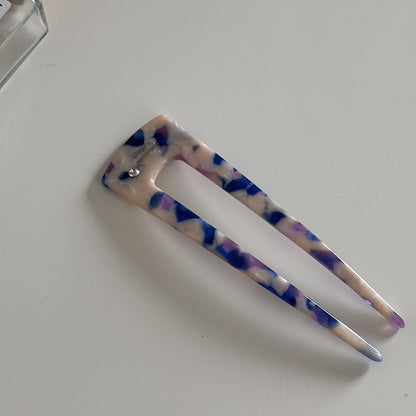 醋酸板材豹紋復古髮簪