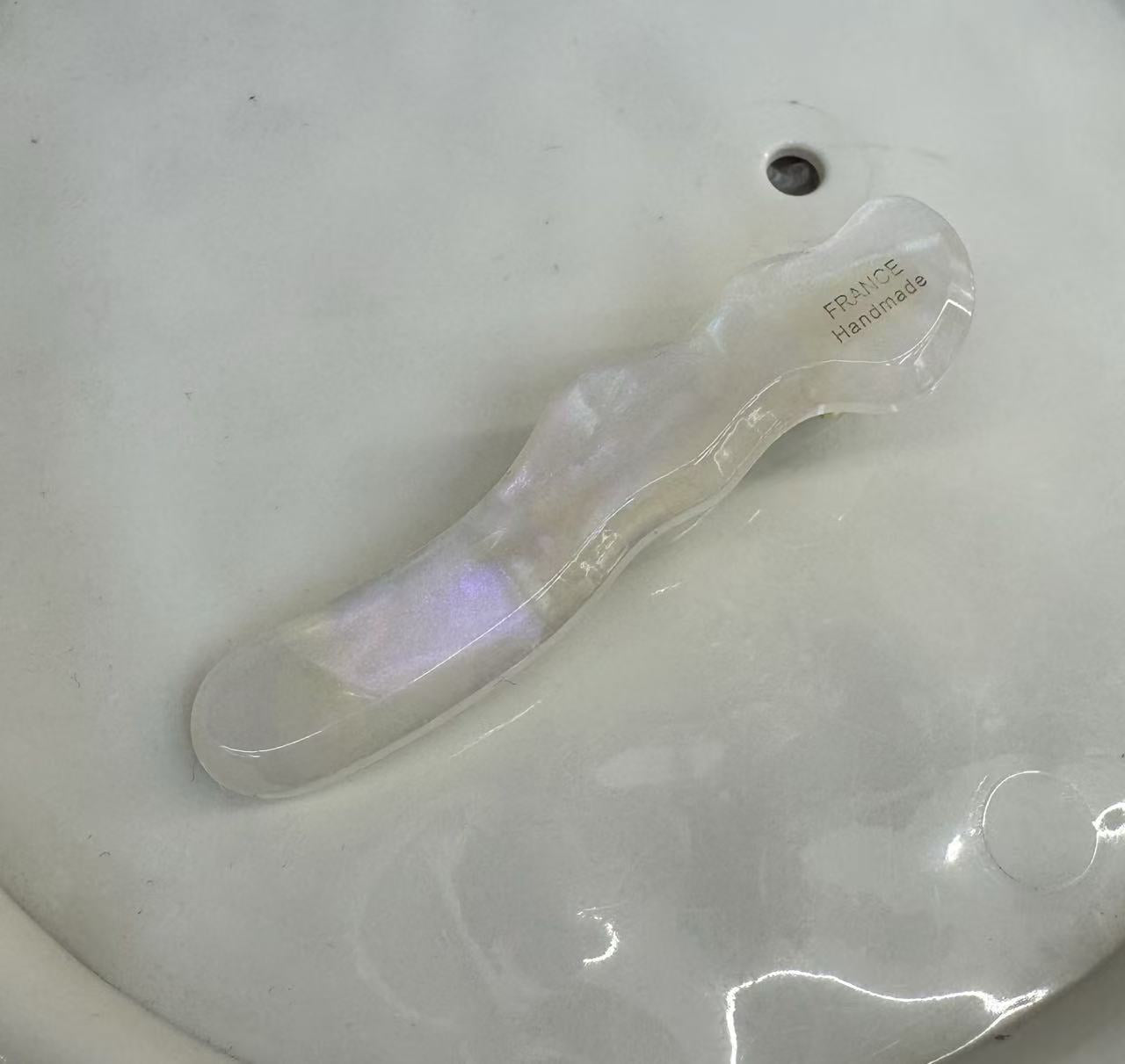 醋酸板材波浪復古髮夾