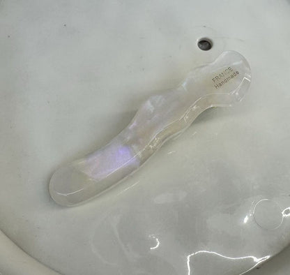 醋酸板材波浪復古髮夾