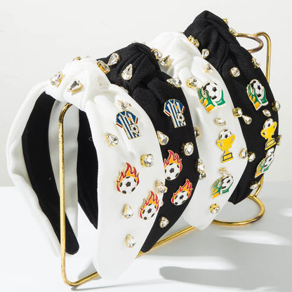 扭結寬版髮箍－商品主圖｜https://igowo.tw/