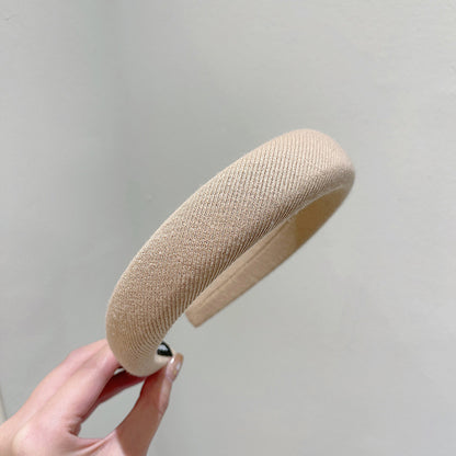 寬版簡約髮箍
