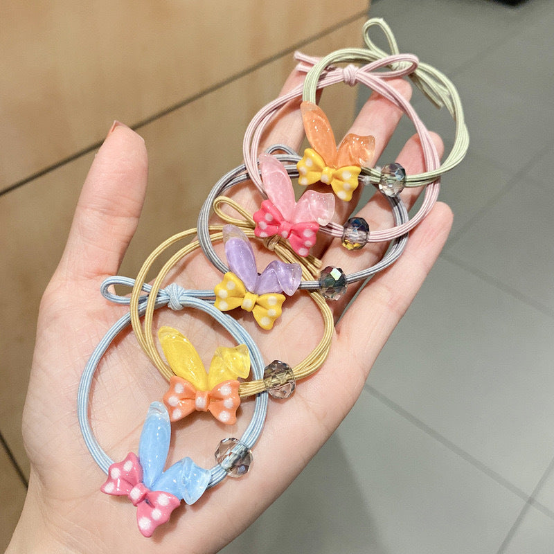 彈力繩卡通髮圈－細節特寫47｜https://igowo.tw/
