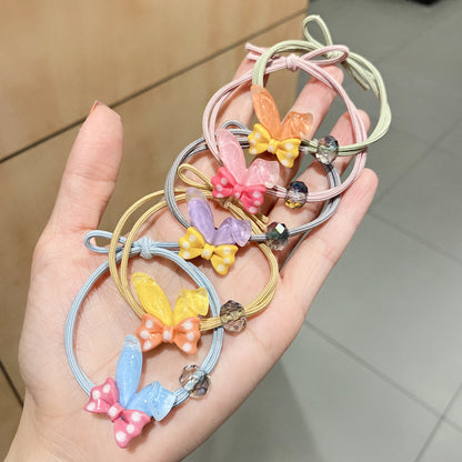 彈力繩卡通髮圈－細節特寫47｜https://igowo.tw/