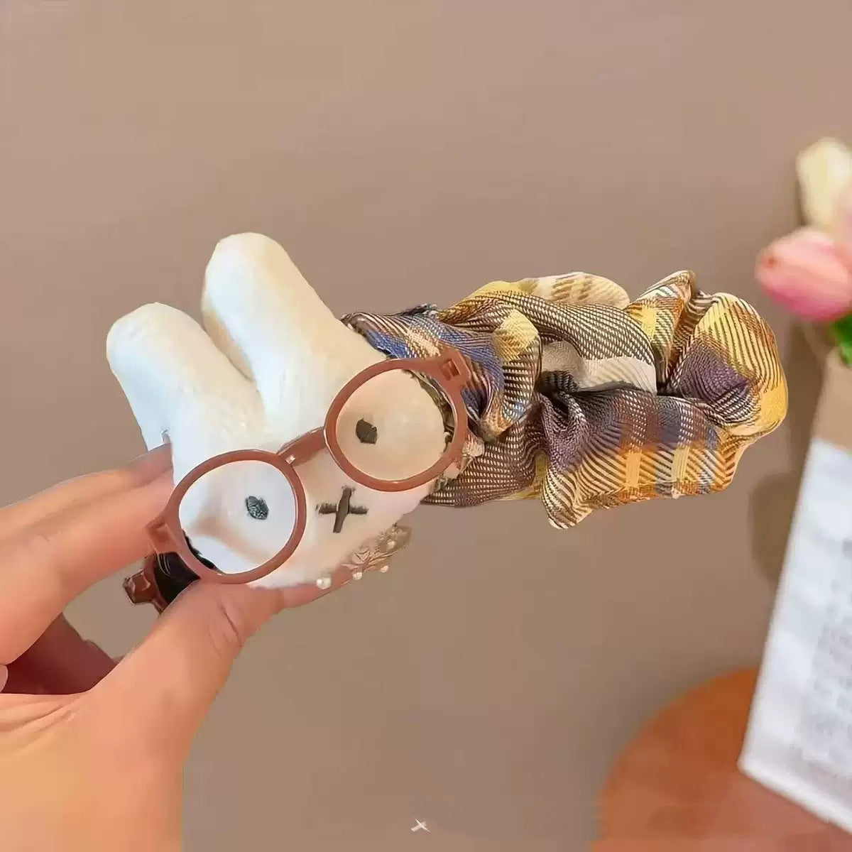 格紋貓咪鯊魚夾
