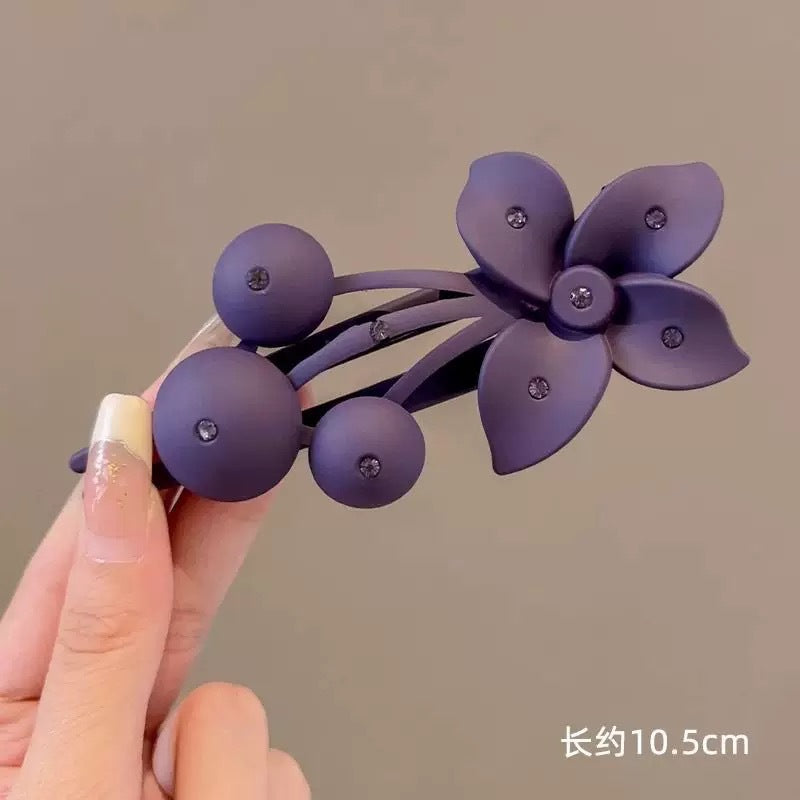 花朵簡約髮夾
