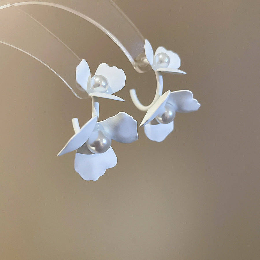 繽紛花朵誇張耳環－細節特寫41｜https://igowo.tw/