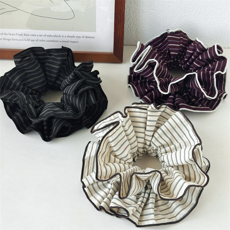 格紋大腸圈髮圈－商品主圖｜https://igowo.tw/