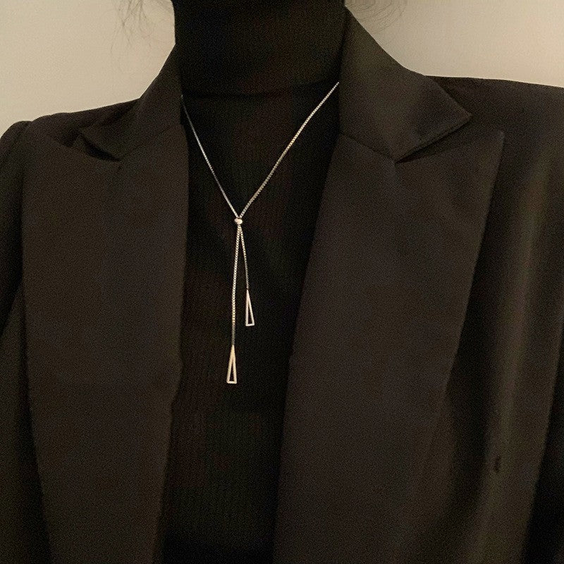 鈦鋼雙層項鍊－細節特寫8｜https://igowo.tw/