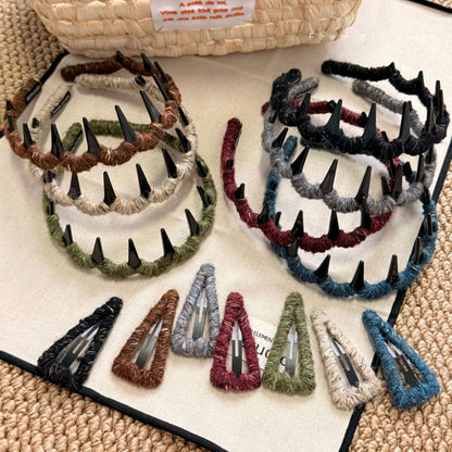 波浪復古髮夾－商品主圖｜https://igowo.tw/