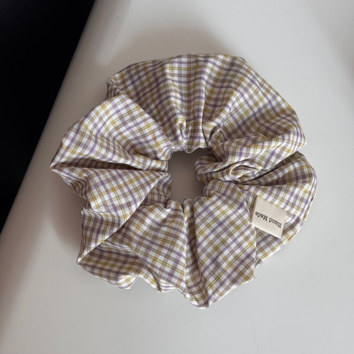 布面大腸圈髮圈－細節特寫8｜https://igowo.tw/