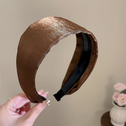 寬版簡約髮箍
