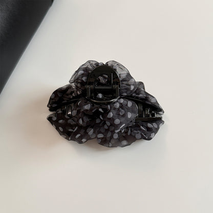 網紗簡約鯊魚夾