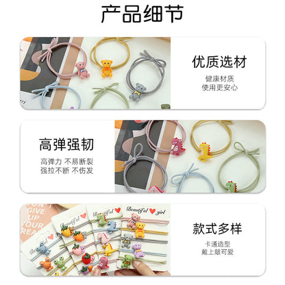 草莓小熊髮圈－小青蛙款細節2｜https://igowo.tw/