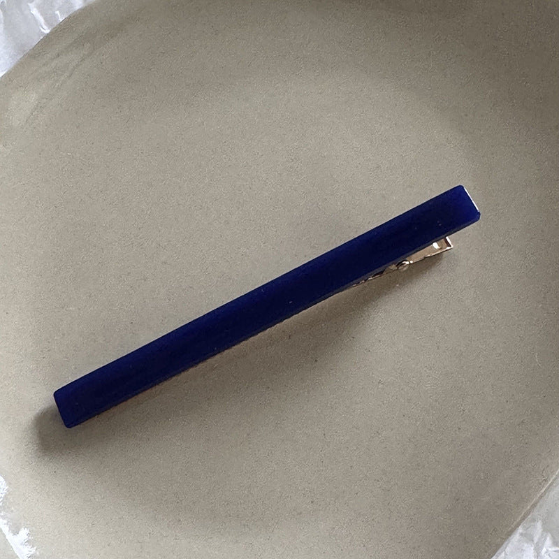 壓克力一字簡約髮夾