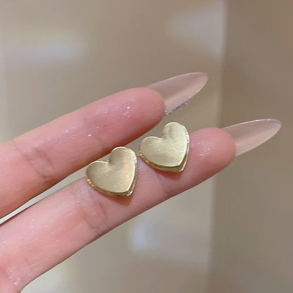 金屬愛心耳環
