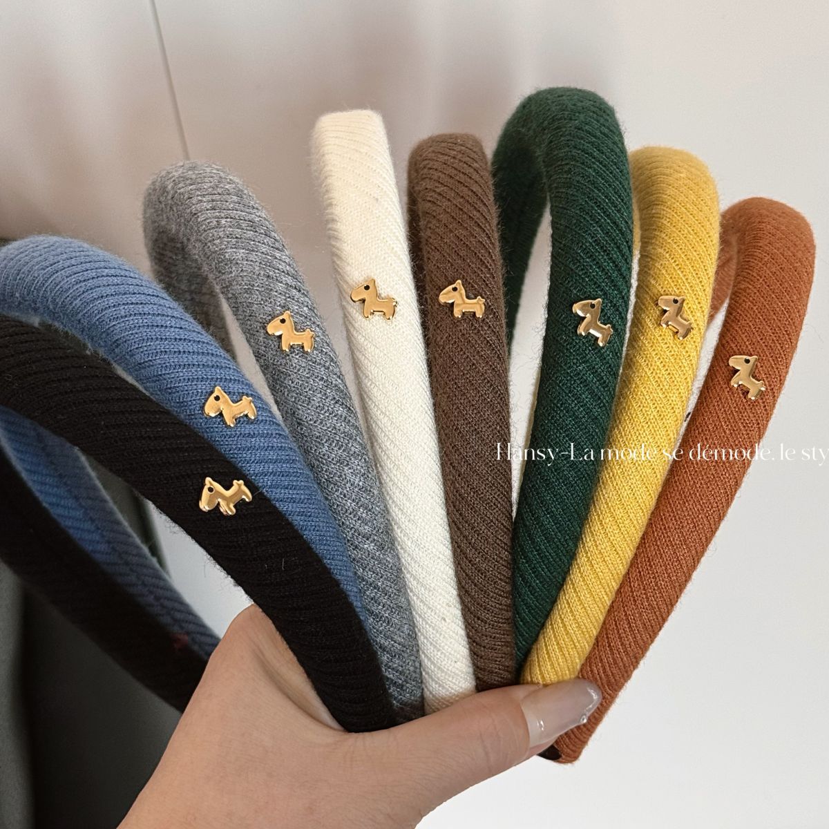 小馬簡約髮箍－商品主圖｜https://igowo.tw/