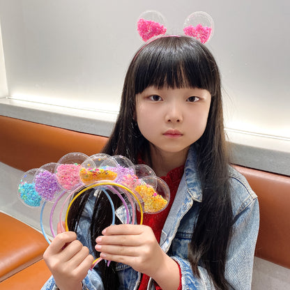 兔子皇冠髮箍－4#流沙皇冠紫色款細節1｜https://igowo.tw/