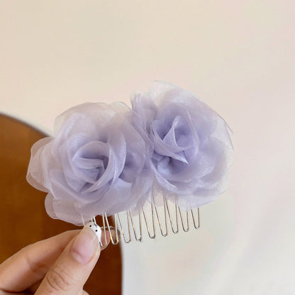 花朵簡約髮夾