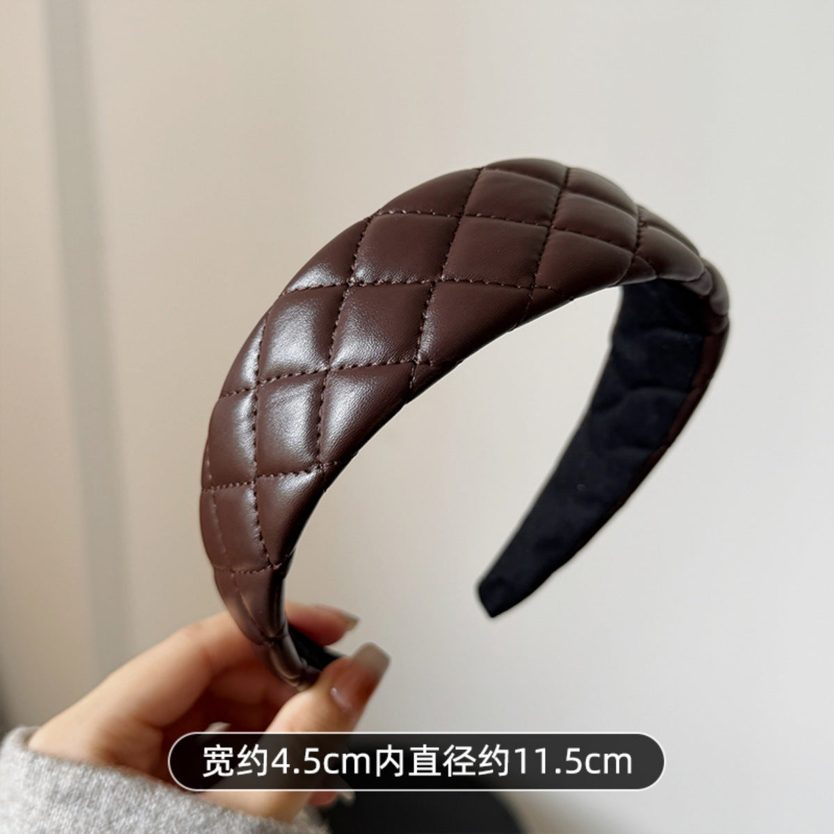 皮革簡約髮箍