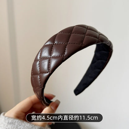 皮革簡約髮箍