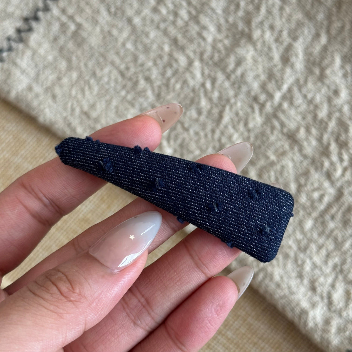 布面簡約髮夾