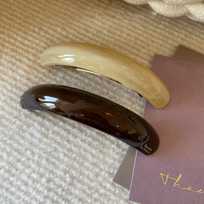 樹脂簡約髮夾