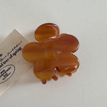 醋酸板材花朵鯊魚夾