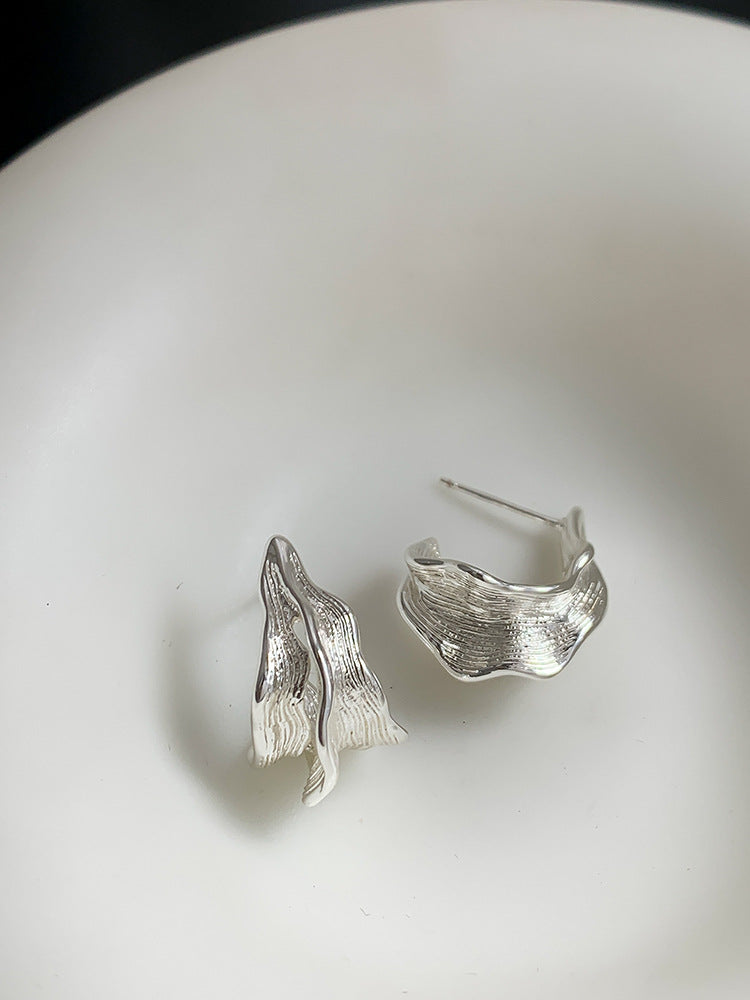 金屬不規則耳環