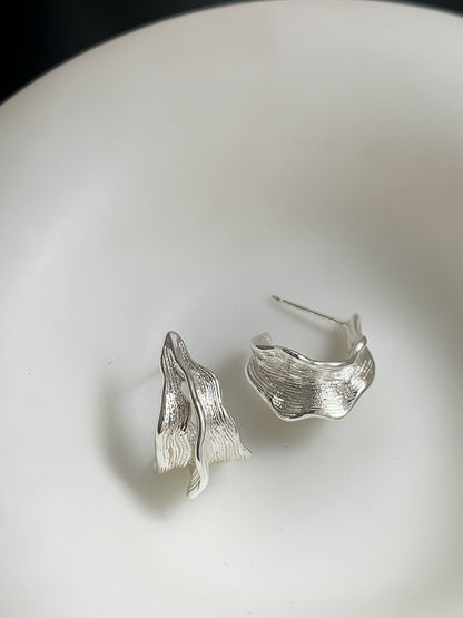 金屬不規則耳環