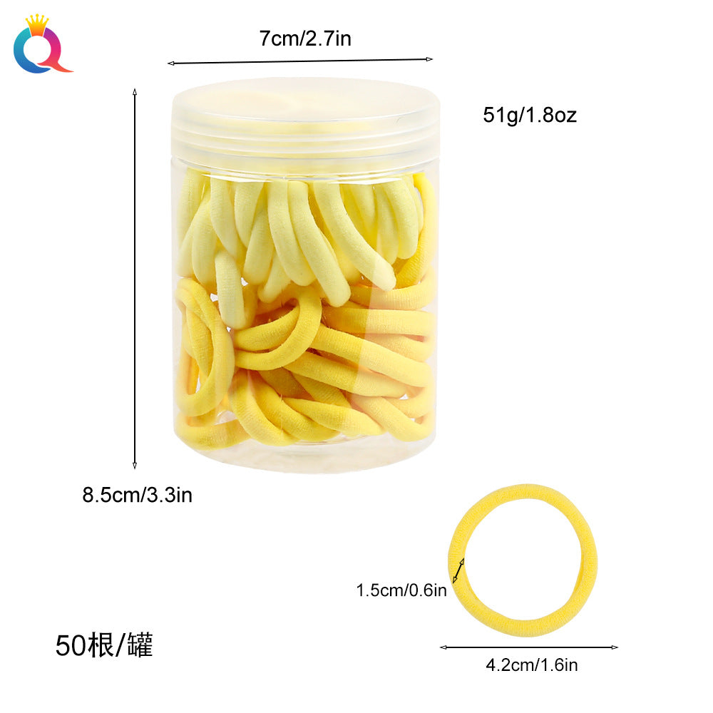 彈力繩簡約髮圈－細節特寫1｜https://igowo.tw/