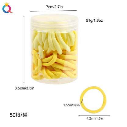 彈力繩簡約髮圈－細節特寫1｜https://igowo.tw/