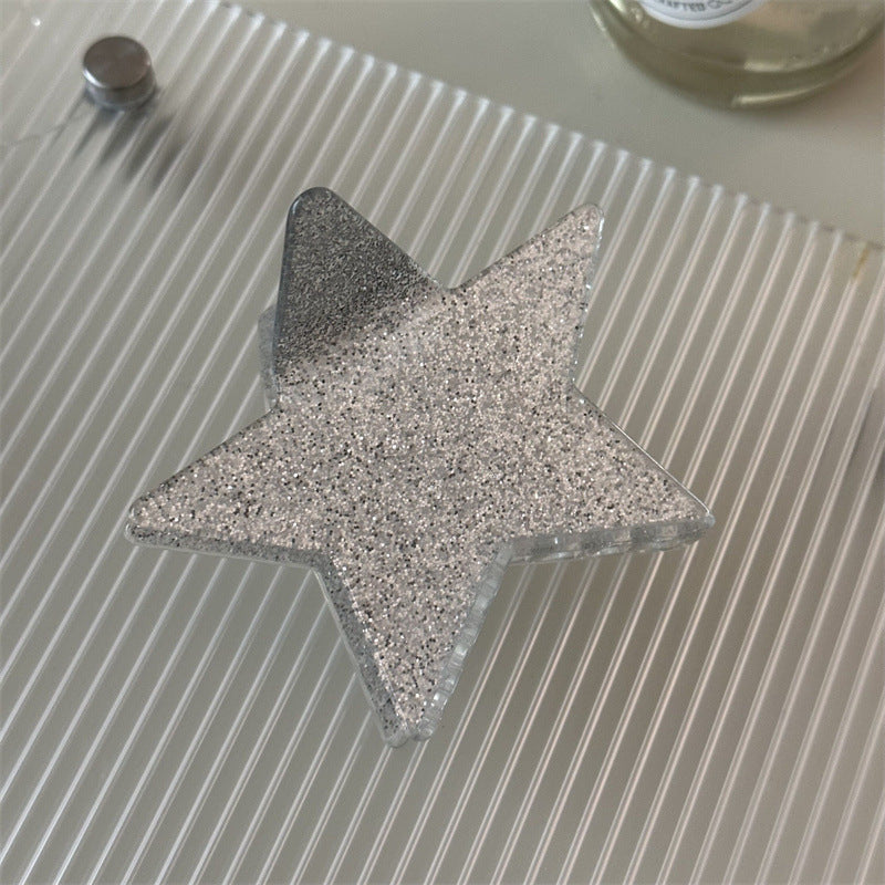 星星簡約鯊魚夾