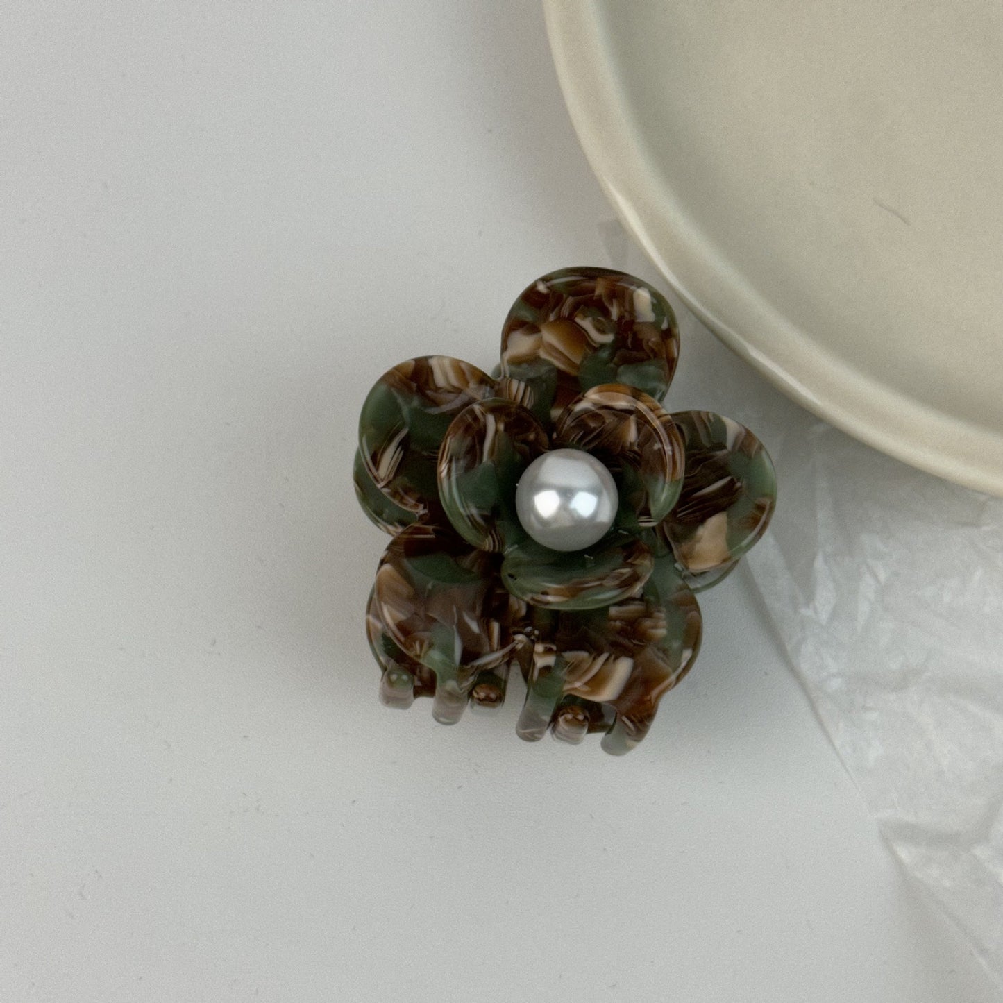 醋酸板材花朵鯊魚夾