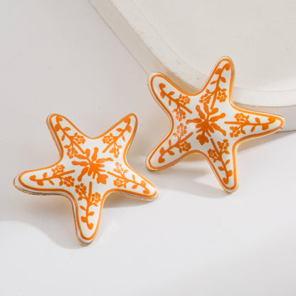 海星簡約耳釘