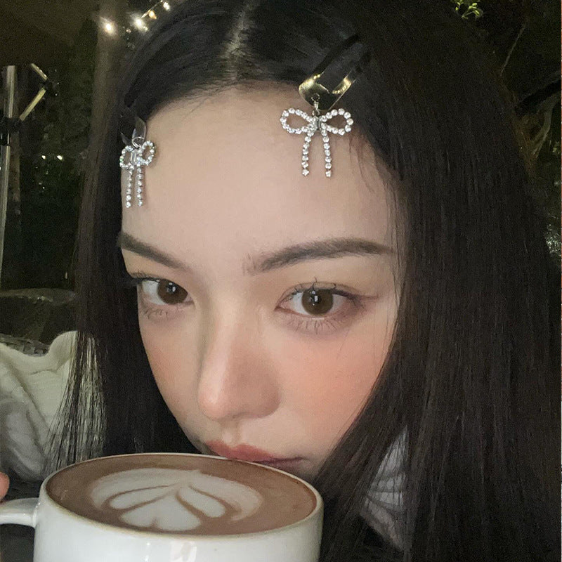 蝴蝶結簡約髮夾－商品主圖｜https://igowo.tw/