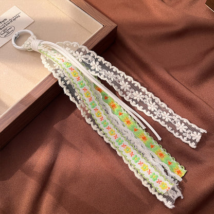 繽紛蕾絲耳環