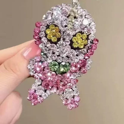 鋯石卡通髮夾