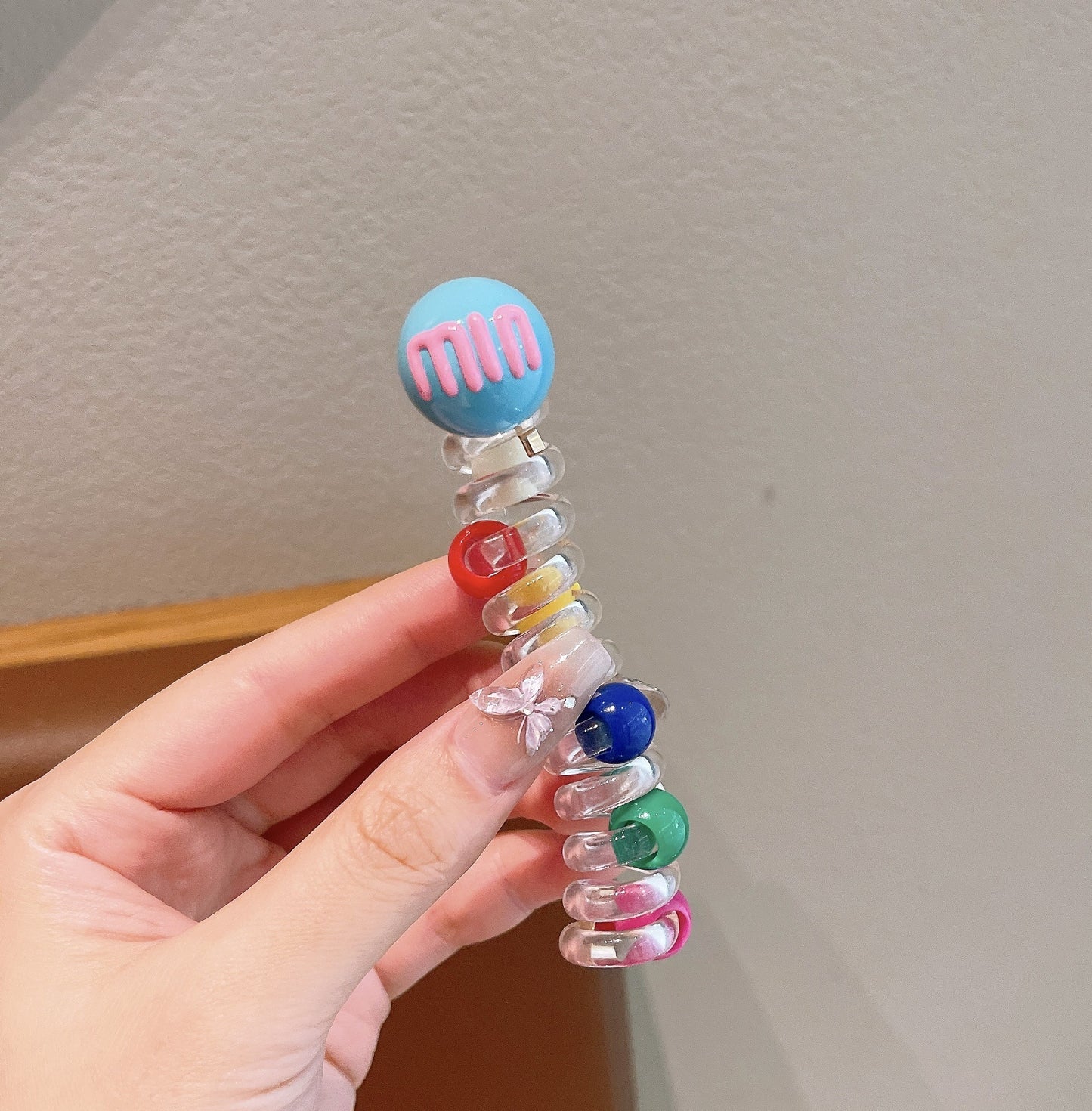 彩色簡約髮圈