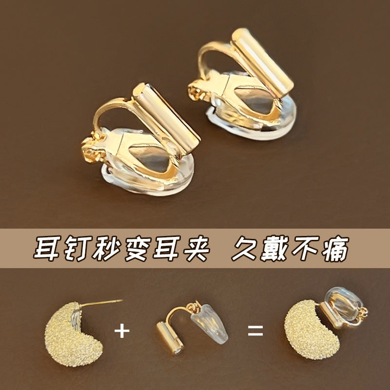 扭紋可調式簡約耳夾－商品主圖｜https://igowo.tw/