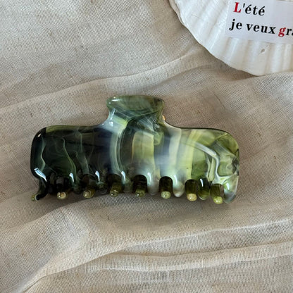 暈染復古鯊魚夾